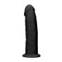 Silicone Dildo Without Balls - 15,3 cm - Black - 10
