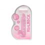 Realistyczne dildo z jądrami RealRock Crystal Clear 17 cm - 2
