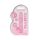 Realistyczne dildo z jądrami RealRock Crystal Clear 17 cm