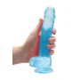 Realistic Dildo with Balls - 8""""/ 21 cm - 4