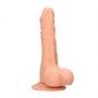 Dildo realistyczne z jądrami RealRock TPE 19 cm - 5