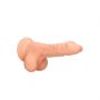 Dildo realistyczne z jądrami RealRock TPE 19 cm - 6