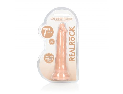 Dildo realistyczne RealRock bez jąder 19 cm - 2