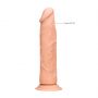 Dildo realistyczne RealRock bez jąder 19 cm - 5