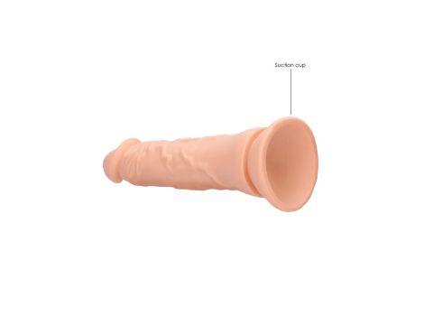 Realistyczne dildo RealRock bez jąder 24 cm - 8