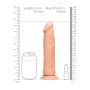 Realistyczne dildo RealRock bez jąder 24 cm - 10