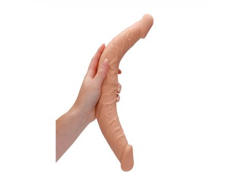 Dildo podwójne RealRock TPE 36 cm - 6