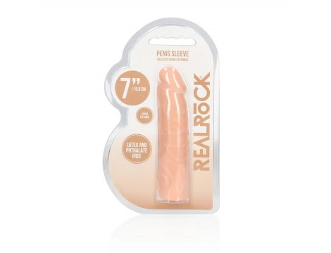 Proteza na penisa RealRock TPE 17 cm - 3