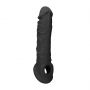 Realistyczna przedłużka na penisa RealRock 22 cm - 2
