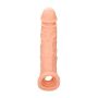 Przedłużka na penisa RealRock realistyczna TPE 22 cm - 7