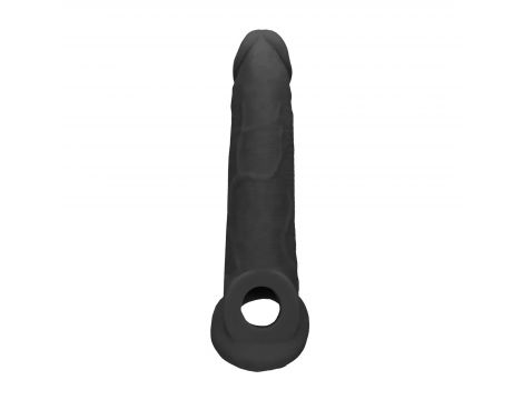 Realistyczna przedłużka na penisa RealRock TPE 20 cm - 3