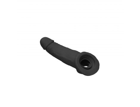 Realistyczna przedłużka na penisa RealRock TPE 20 cm - 4