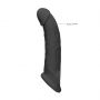 Realistyczna przedłużka na penisa RealRock TPE 20 cm - 9