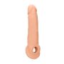 Przedłużka na penisa RealRock realistyczna TPE 20 cm - 3
