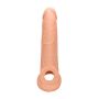 Przedłużka na penisa RealRock realistyczna TPE 20 cm - 4