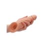 Przedłużka na penisa RealRock realistyczna TPE 20 cm - 8
