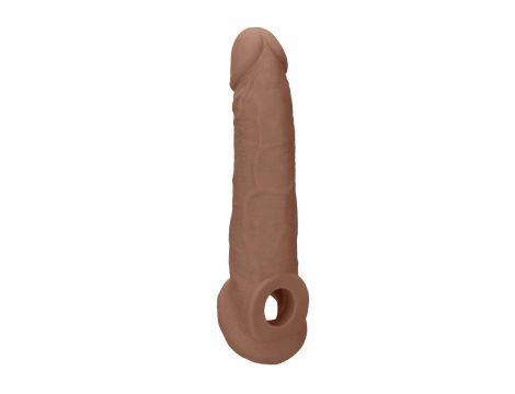 Superrealistyczna przedłużka na penisa RealRock TPE 20 cm - 2