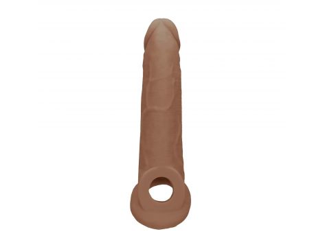 Superrealistyczna przedłużka na penisa RealRock TPE 20 cm - 3