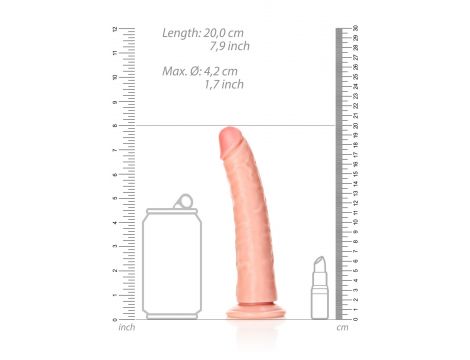 Slim Realistic Dildo with Suction Cup - 7""""/ 18 cm - 6