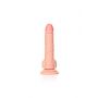 Dildo realistyczne RealRock zakrzywione z moszną i przyssawką 18 cm - 2