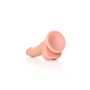 Dildo realistyczne RealRock zakrzywione z moszną i przyssawką 18 cm - 5
