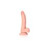 Dildo realistyczne RealRock zakrzywione z moszną i przyssawką 18 cm - 4
