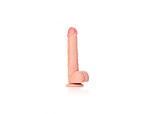 Straight Realistic Dildo Balls Suction Cup - 10
