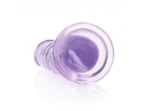 Dildo realistyczne RealRock przezroczyste z przyssawką 20 cm