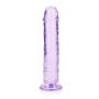 Dildo realistyczne RealRock przezroczyste z przyssawką 20 cm - 6