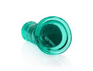 Dildo realistyczne RealRock przezroczyste z przyssawką 20 cm