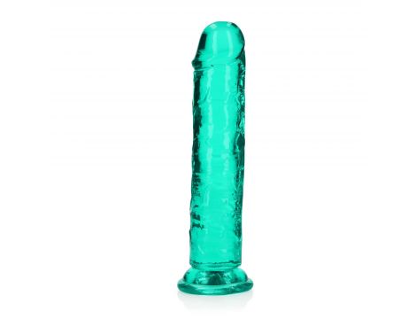 Dildo realistyczne RealRock przezroczyste z przyssawką 20 cm - 4