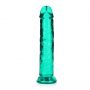 Dildo realistyczne RealRock przezroczyste z przyssawką 20 cm - 6