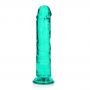 Dildo realistyczne RealRock przezroczyste z przyssawką 20 cm - 7