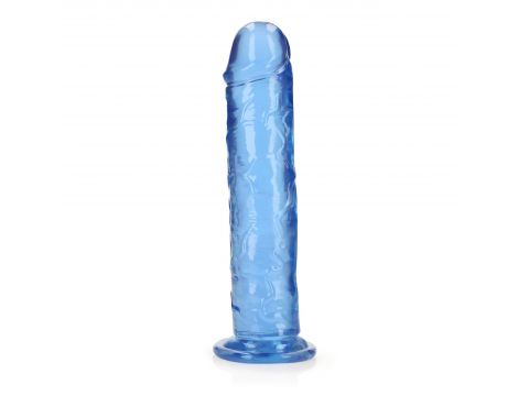 Dildo realistyczne RealRock przezroczyste z przyssawką 23 cm - 2