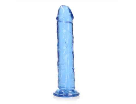 Dildo realistyczne RealRock przezroczyste z przyssawką 23 cm - 5
