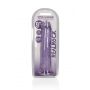Dildo realistyczne RealRock przezroczyste z przyssawką 23 cm - 6