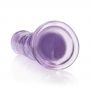 Dildo realistyczne RealRock przezroczyste z przyssawką 23 cm - 5