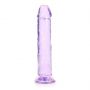 Dildo realistyczne RealRock przezroczyste z przyssawką 23 cm - 2
