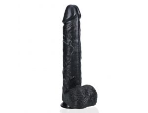 Extra Large Straight with Balls 38 cm - Black