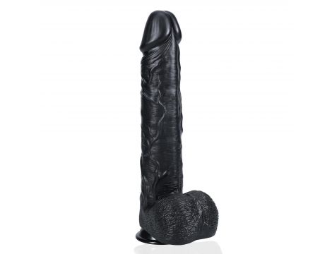 Extra Large Straight with Balls 38 cm - Black
