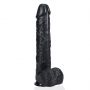 Extra Large Straight with Balls 38 cm - Black - 2