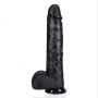 Extra Large Straight with Balls 38 cm - Black - 5