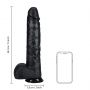 Extra Large Straight with Balls 38 cm - Black - 9