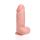 Dildo realistyczne RealRock grube z moszną 20,3 cm PVC