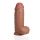 Dildo realistyczne RealRock grube z moszną 23 cm cieliste