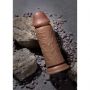 Dildo realistyczne grube proste bez jąder RealRock 20,3 cm - 3