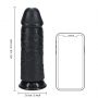 Dildo realistyczne grube bez jąder RealRock 23 cm - 6