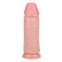 Dildo RealRock ekstra grube proste 23 cm cieliste bez jąder - 6