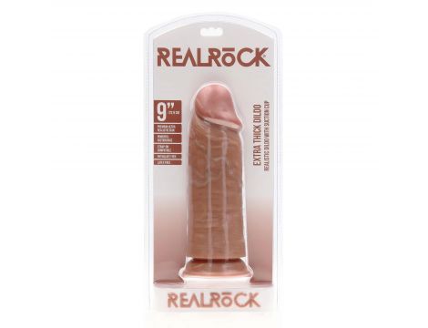 Extra Thick Straight without Balls 23 cm - Tan - 3