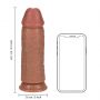 Extra Thick Straight without Balls 23 cm - Tan - 8